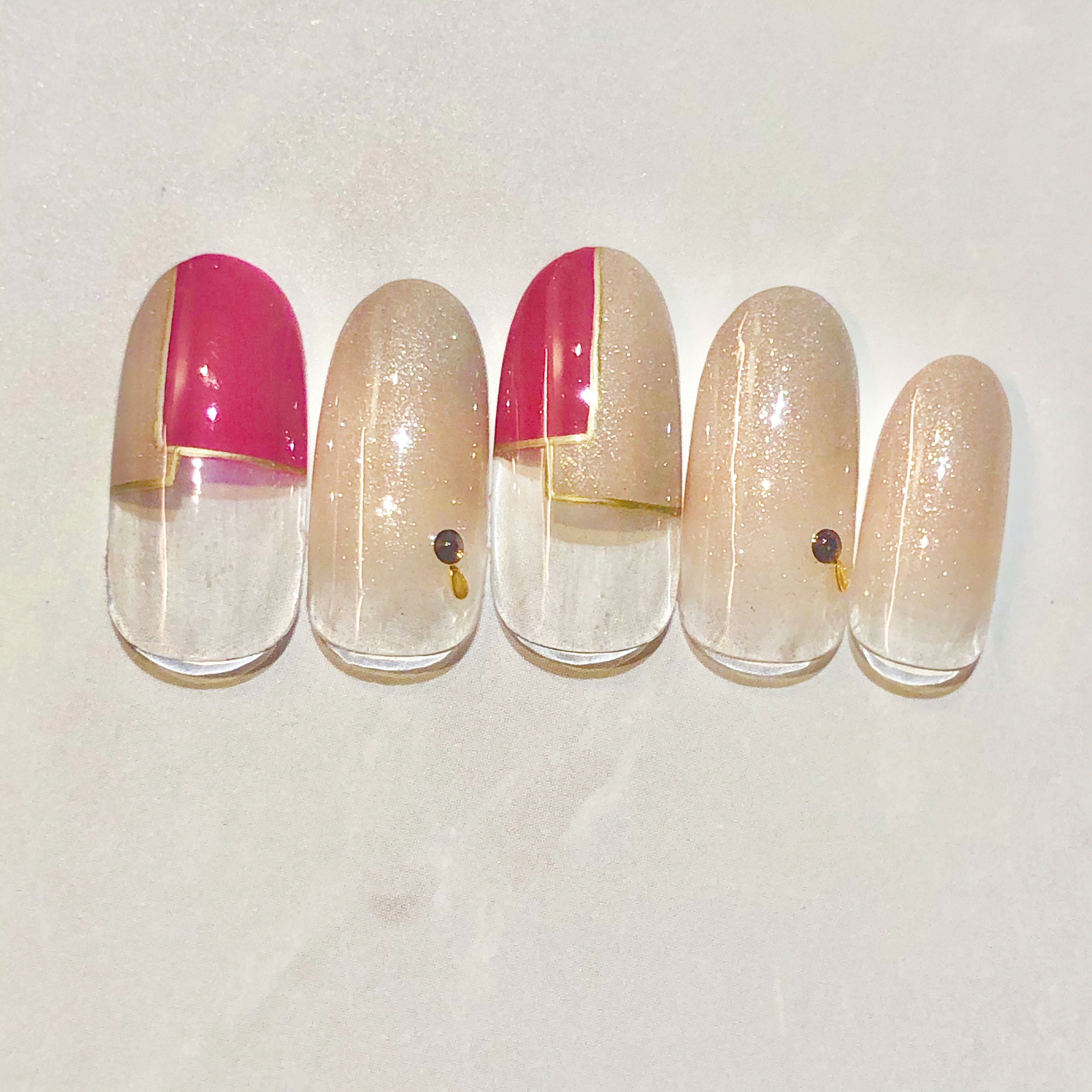 定額ネイルautumn Start アミリア Amiliea By Zaza 神楽坂美容室